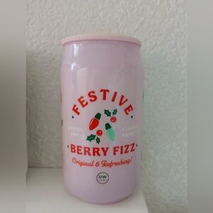 DW Home Festive Berry Fizz Candle - Pink